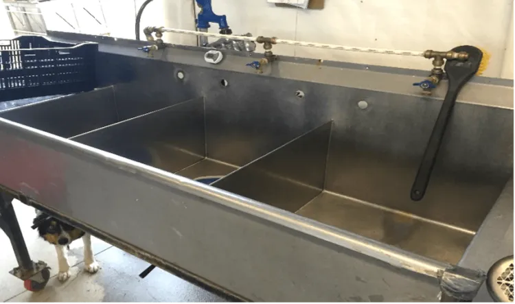 triple sink