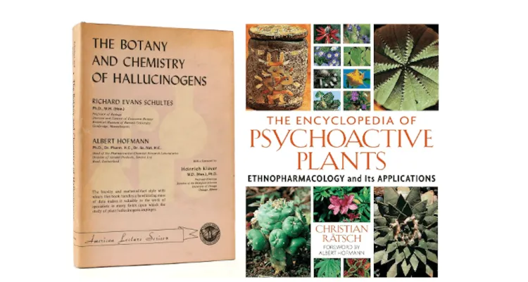 Cover of psychoactive plants books
