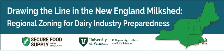 Drawing the Line in the New England Milkshed: Regional Zoning for Dairy Industry Preparedness workshop, March 27, 2025.