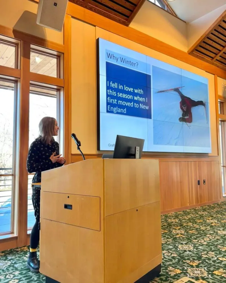 Alix Contosta Presenting