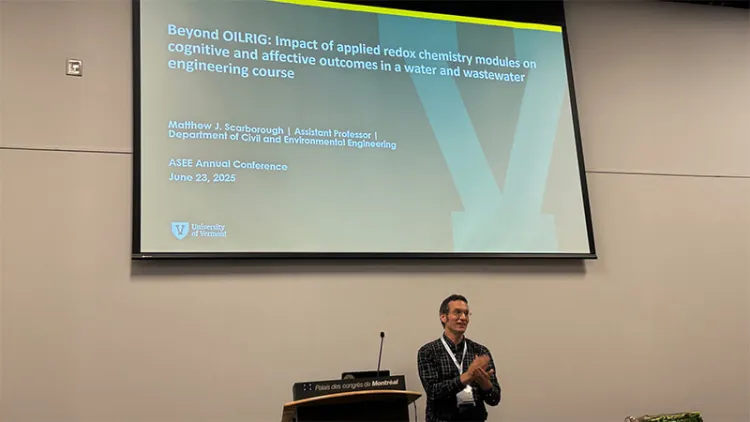 Dr. Matt Scarborough shares his paper presentation at the ASEE Conference in Montreal