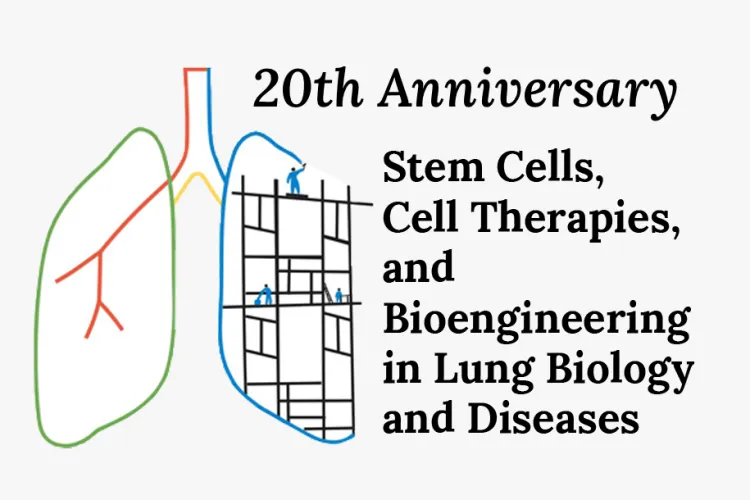 Logo: 20th Anniversary Stem Cells, Cell Therapies, and Bioengineering in Lung Biology and Diseases
