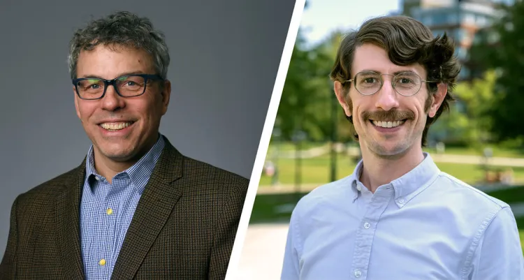 Computer Science professors Chris Skalka and Joe Near