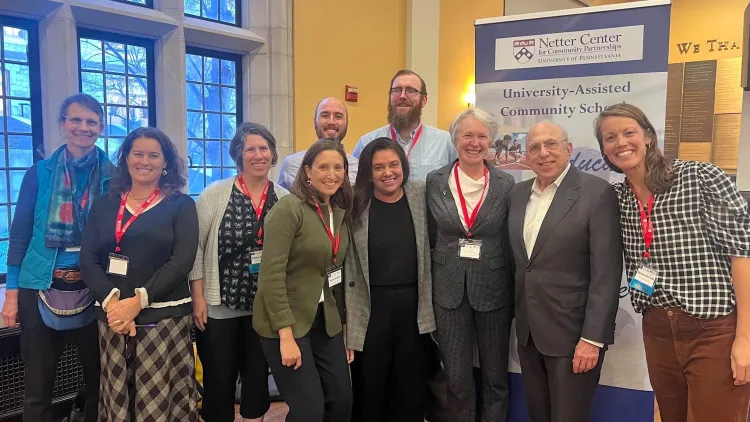 Community Schools stakeholders at the Netter Center.