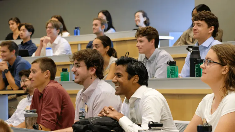 students in a classroom