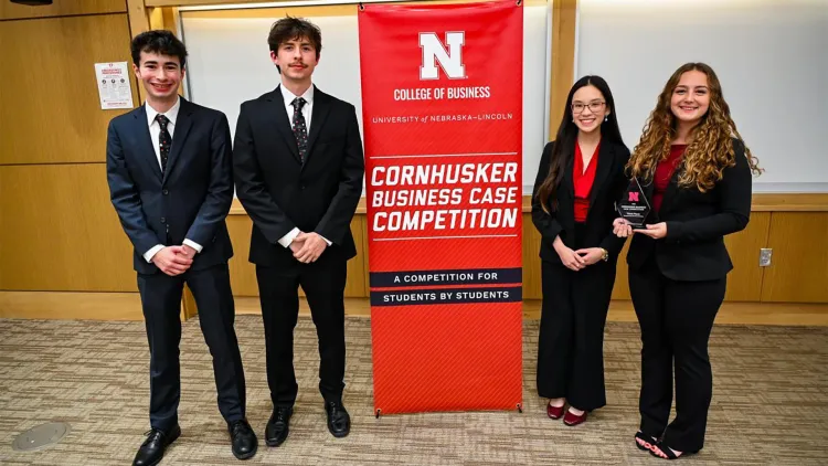 2025 UVM Cornhuskers Case Competition Team