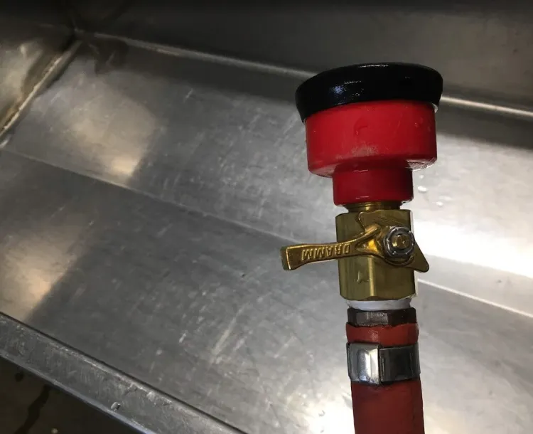 low pressure hose head