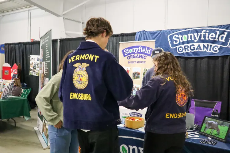 Future Farmers of American at American Dairy Xpo.