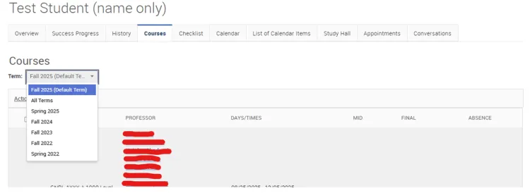 Enrolled for future term - Navigate360