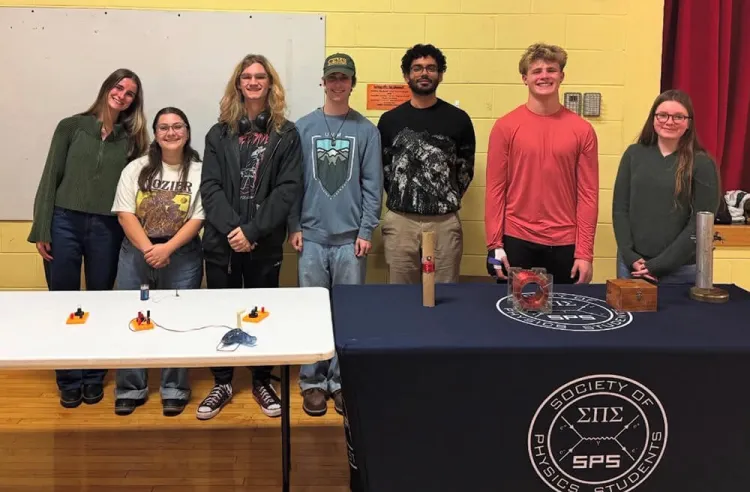 SPS outreach at Charlotte Central school at their annual STEM night!