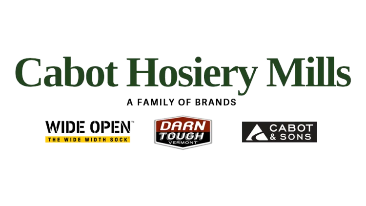 Cabot Hosiery Mills, a family of brands, Wide Open Darn Tough Cabot and Sons