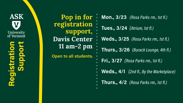 Registration Support