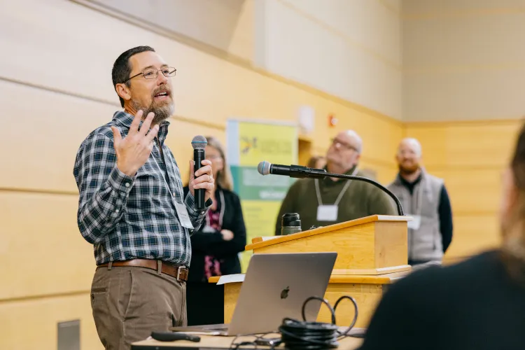 Michael Moser speaking at the Rural Capacity Summit