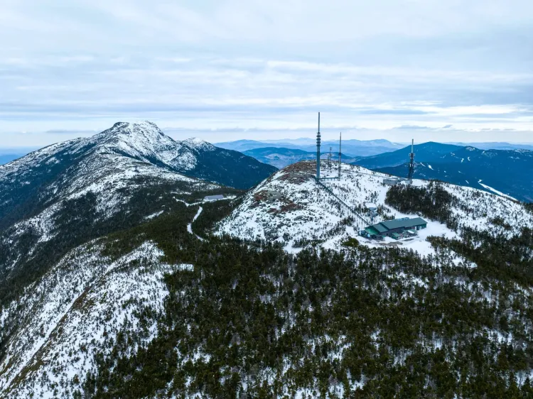 A view of Mount Mansfield