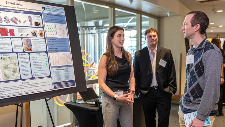 CEMS students share their projects during 2026 Design Night