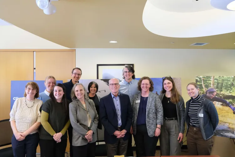 Welch visiting the WRI