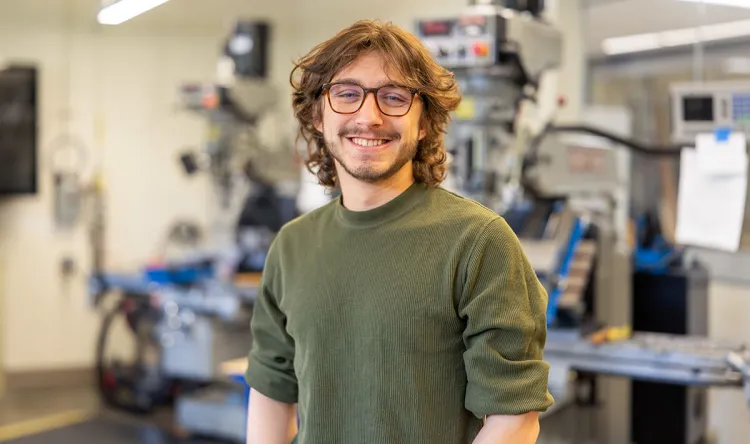 Civil Engineering Senior Max Olechna