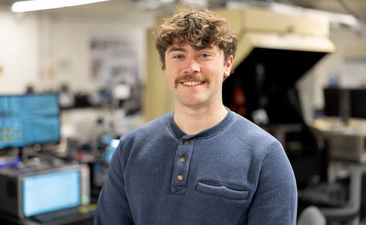 Electrical Engineering senior Ryan Anderson