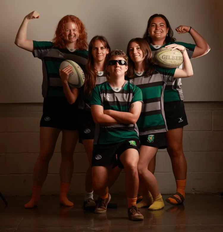 Rugby Teammates