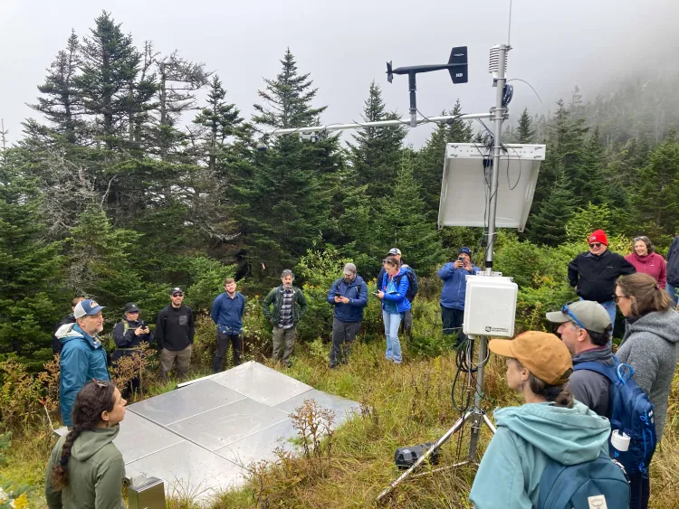 Regional partners meet at a S2S station