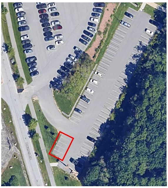 5 spaces in JELL lot for Alternate Bookstore Parking