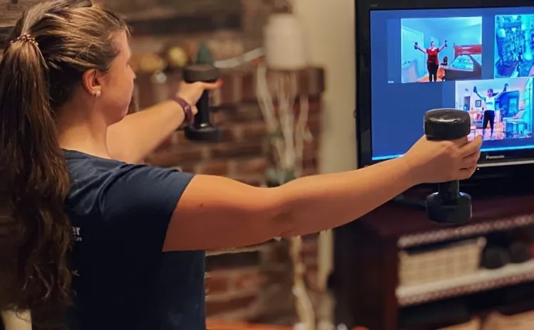 Exercise science student leads telefitness program from 9/11 responders