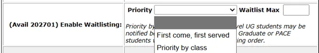 Waitlisting 2