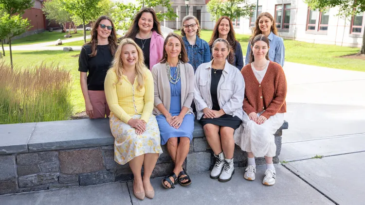 Group photo of the CEMS Office for Student Success