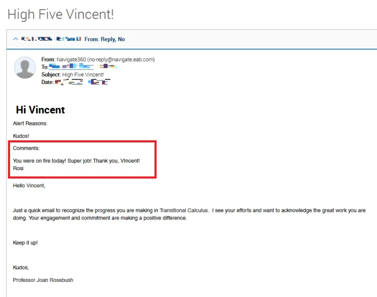 Alert Comments