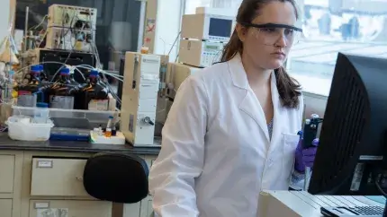 scientists working in a lab