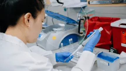 scientists working in a lab