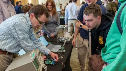 Students share their senior engineering projects at Design Night