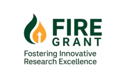 Green and Gold Flame