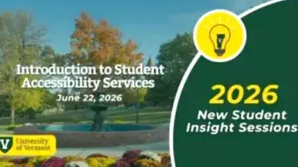 Text: Introduction to Student Accessibility Services, June 22, 2026
