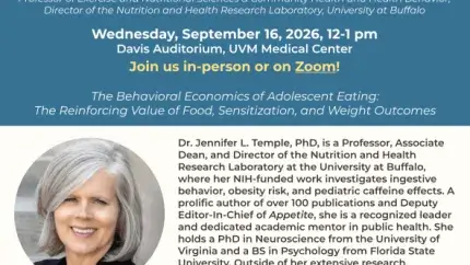 Poster for Jennifer Temple Lecture