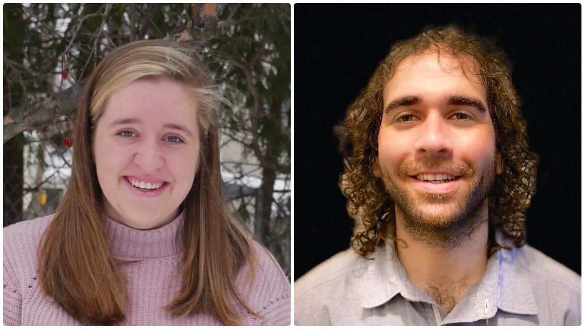 Maddie Heavey and Larry Montague
