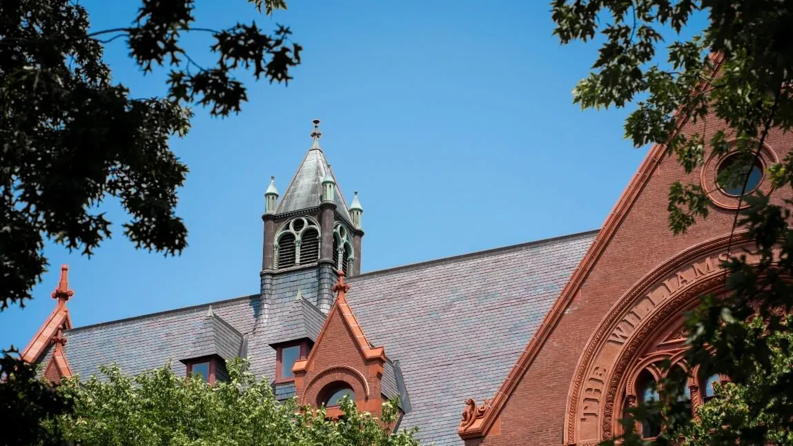View of University Row rooftop