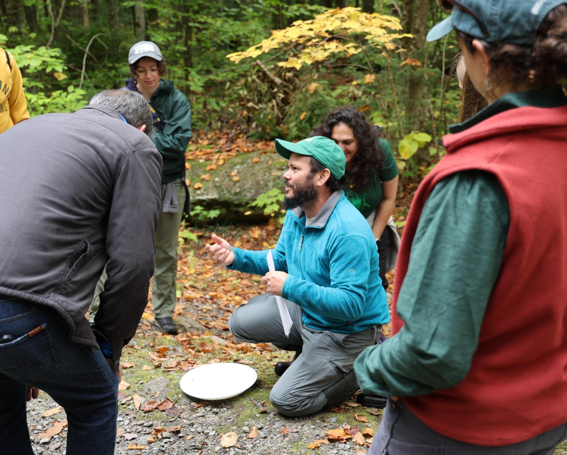 Gutiérrez-Fonseca explains the importance of stream monitoring.