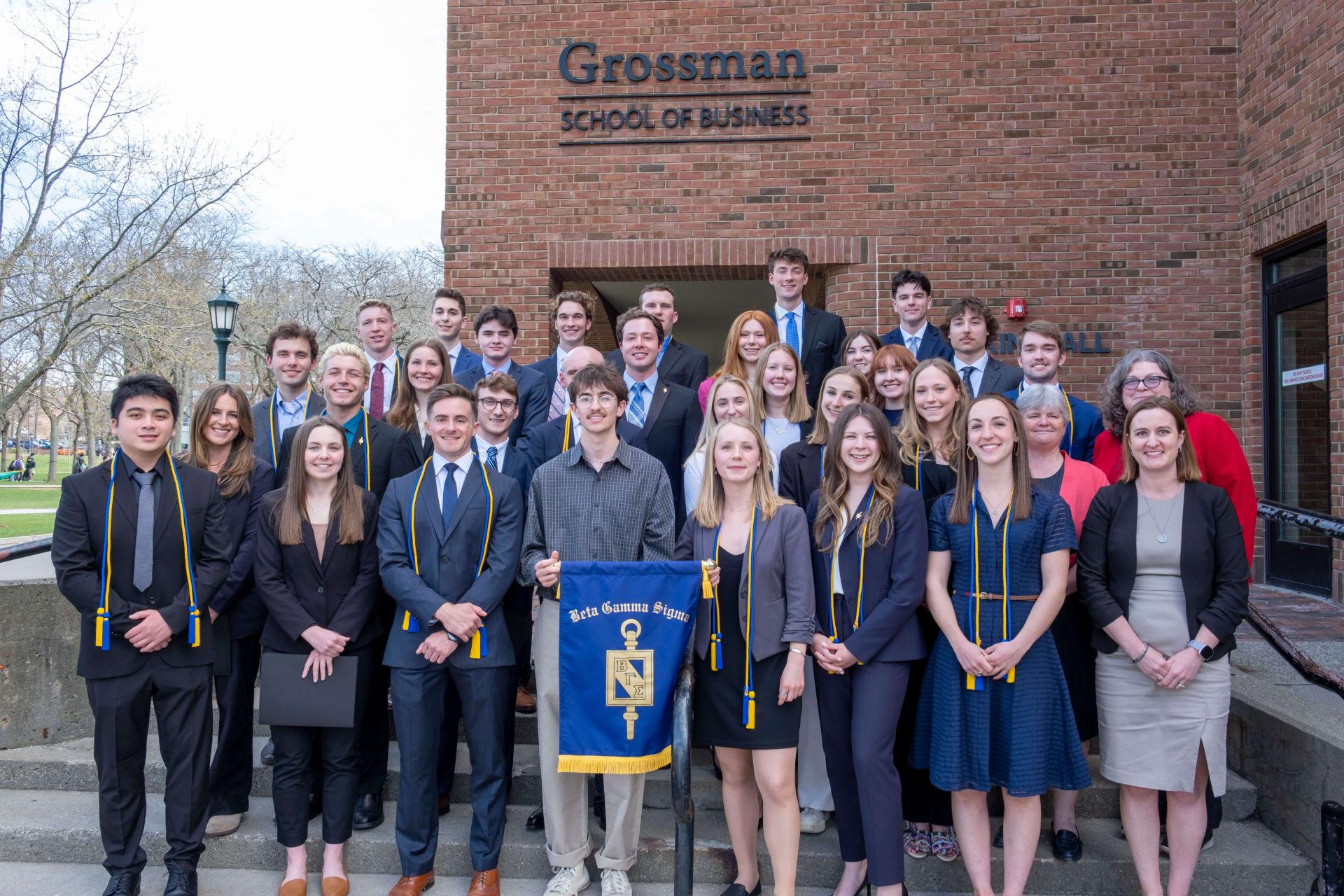 2023 Beta Gamma Sigma ceremony at Grossman School of Business