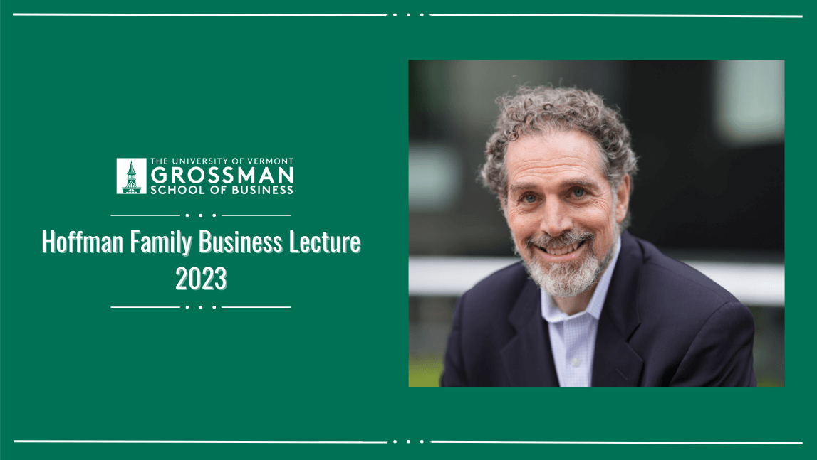 Jordan Kassalow '83 to speak at next Hoffman Family Business Lecture