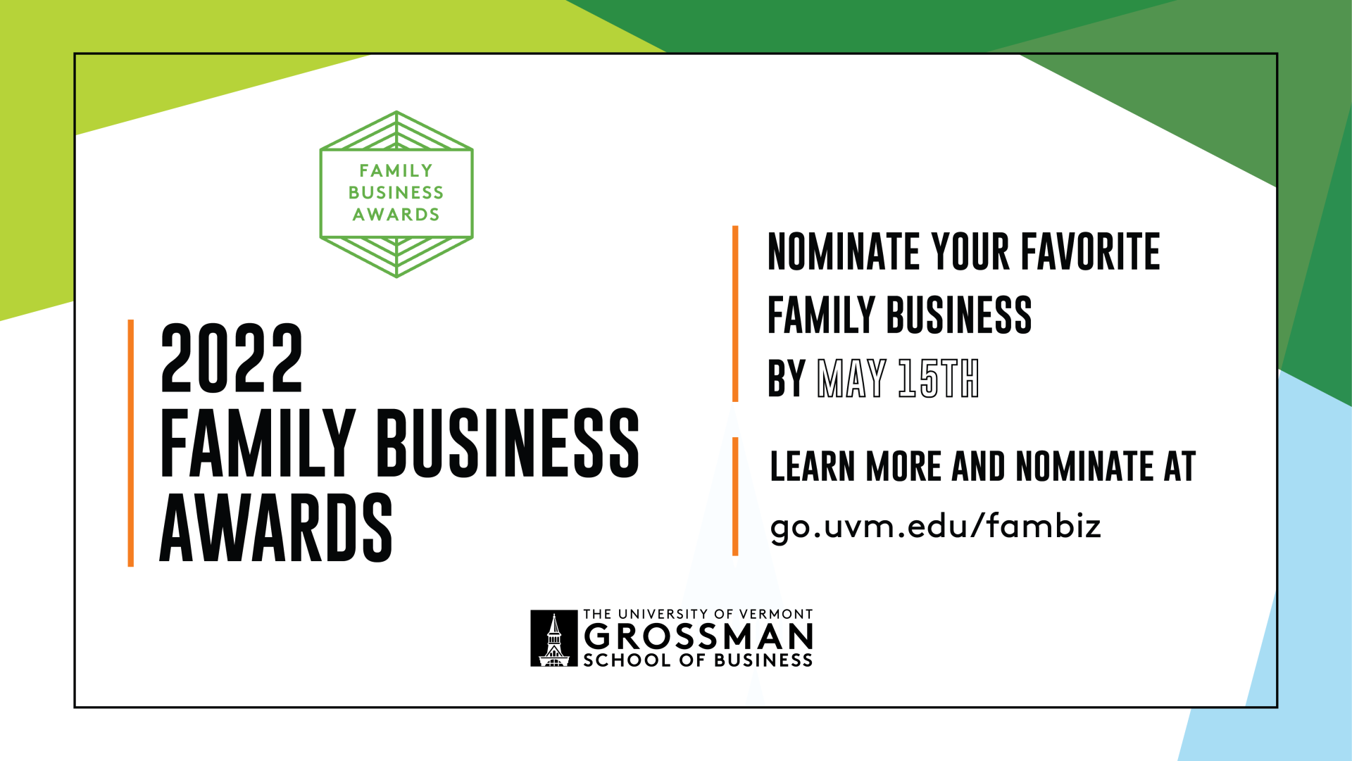 uvm family business awards 2022