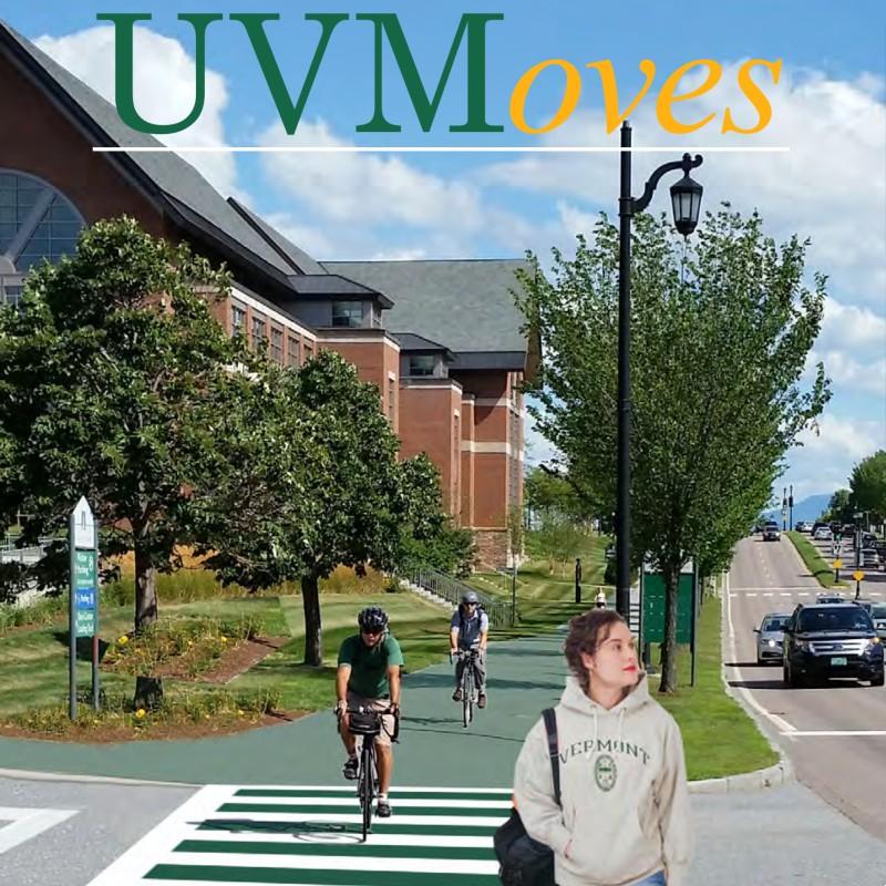 Cover of UVM Moves publication