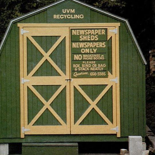 Recycling barn