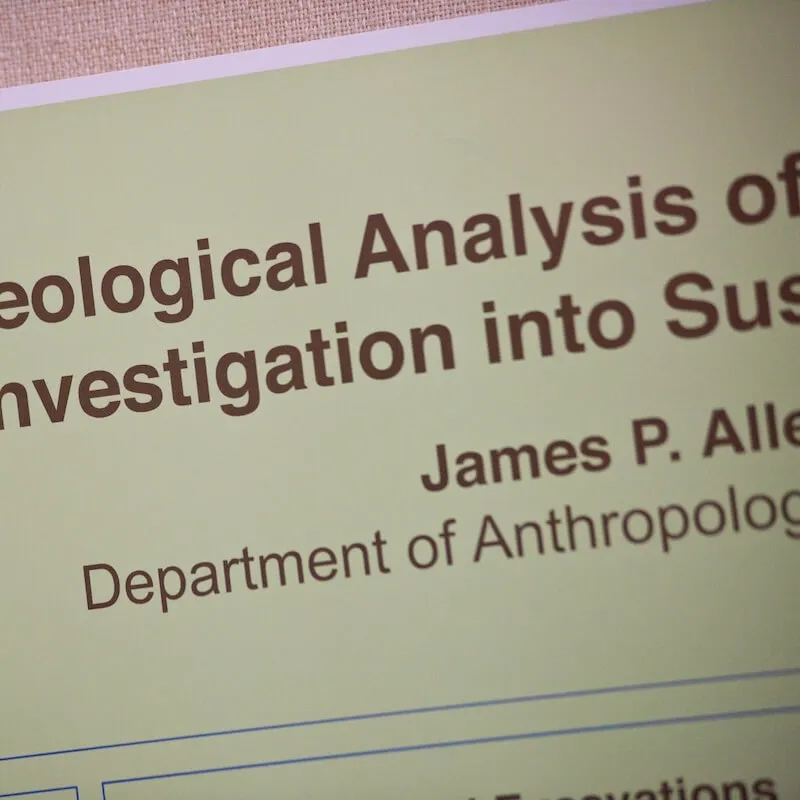 The cover of a scholarly work.