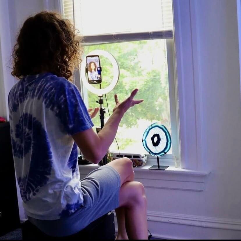 student films tik tok video.