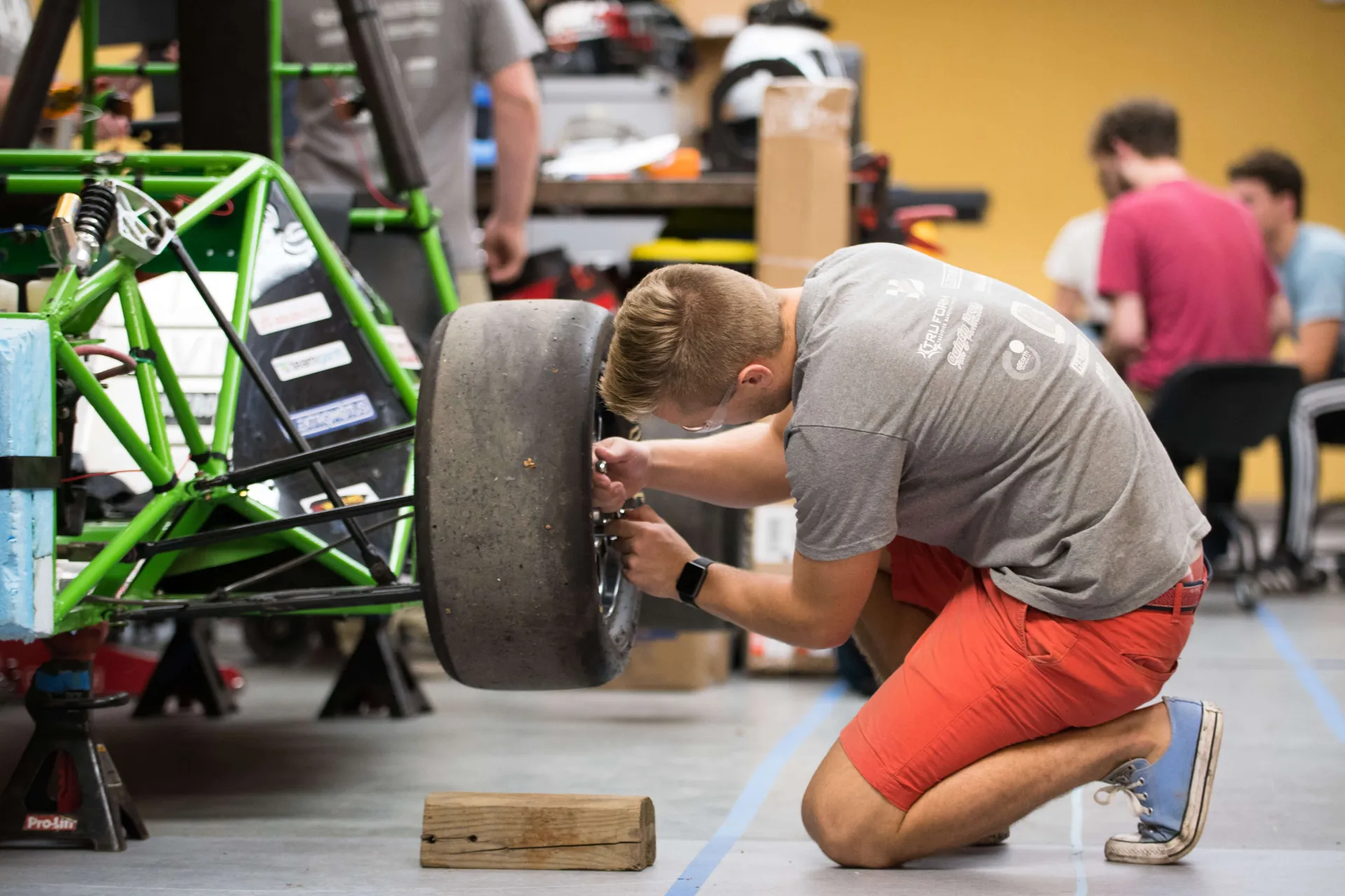 building a car