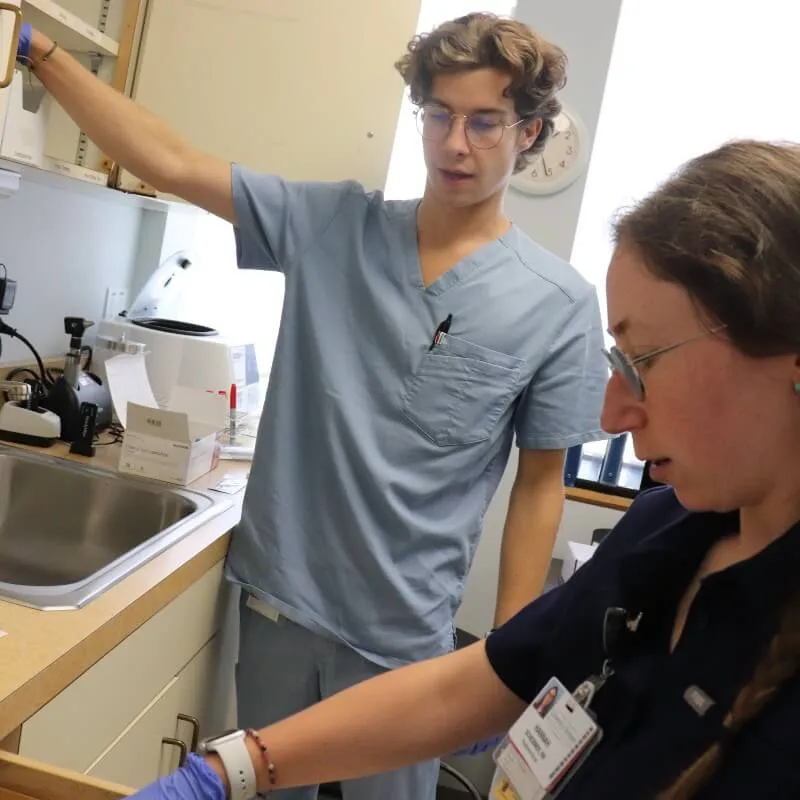 Nursing students gain experience at Appletree Bay Primary Care