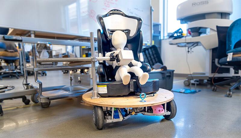 Prototype of the CBI Early Mobility Chair (ErMo)