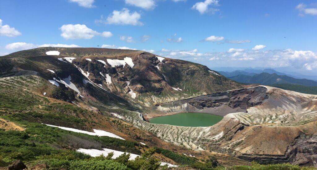Mt. Zao volcano