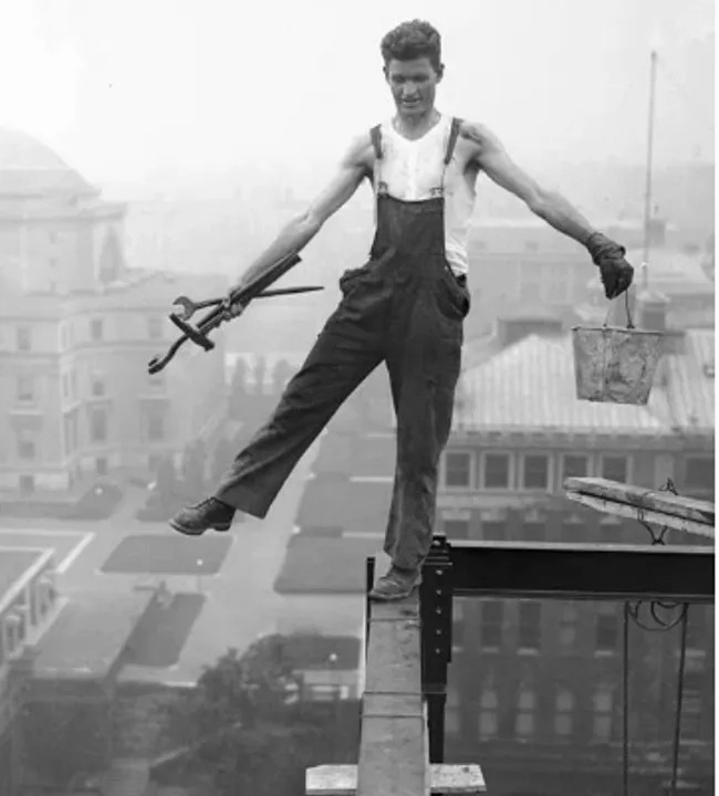 1920s New York Skyscraper Iron Worker